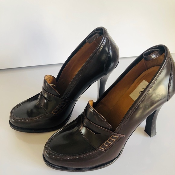 Brooks Brothers Red Label Heeled Loafers - Picture 3 of 5